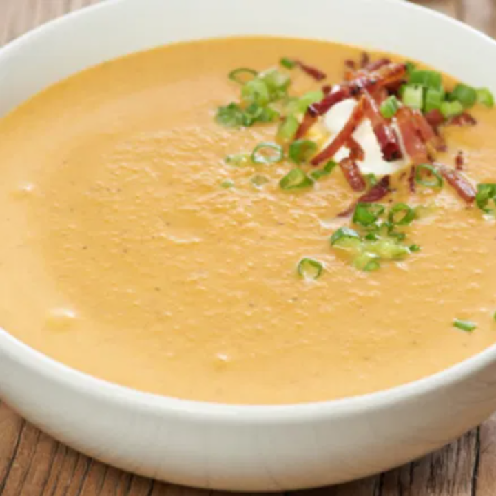 Pumpkin Apple Bisque (AKA My Wedding Soup) - Just Jill