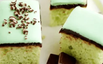 Minty and Flavorful Grasshopper Cake