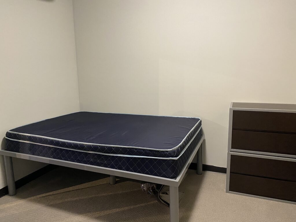 empty apartment bedroom