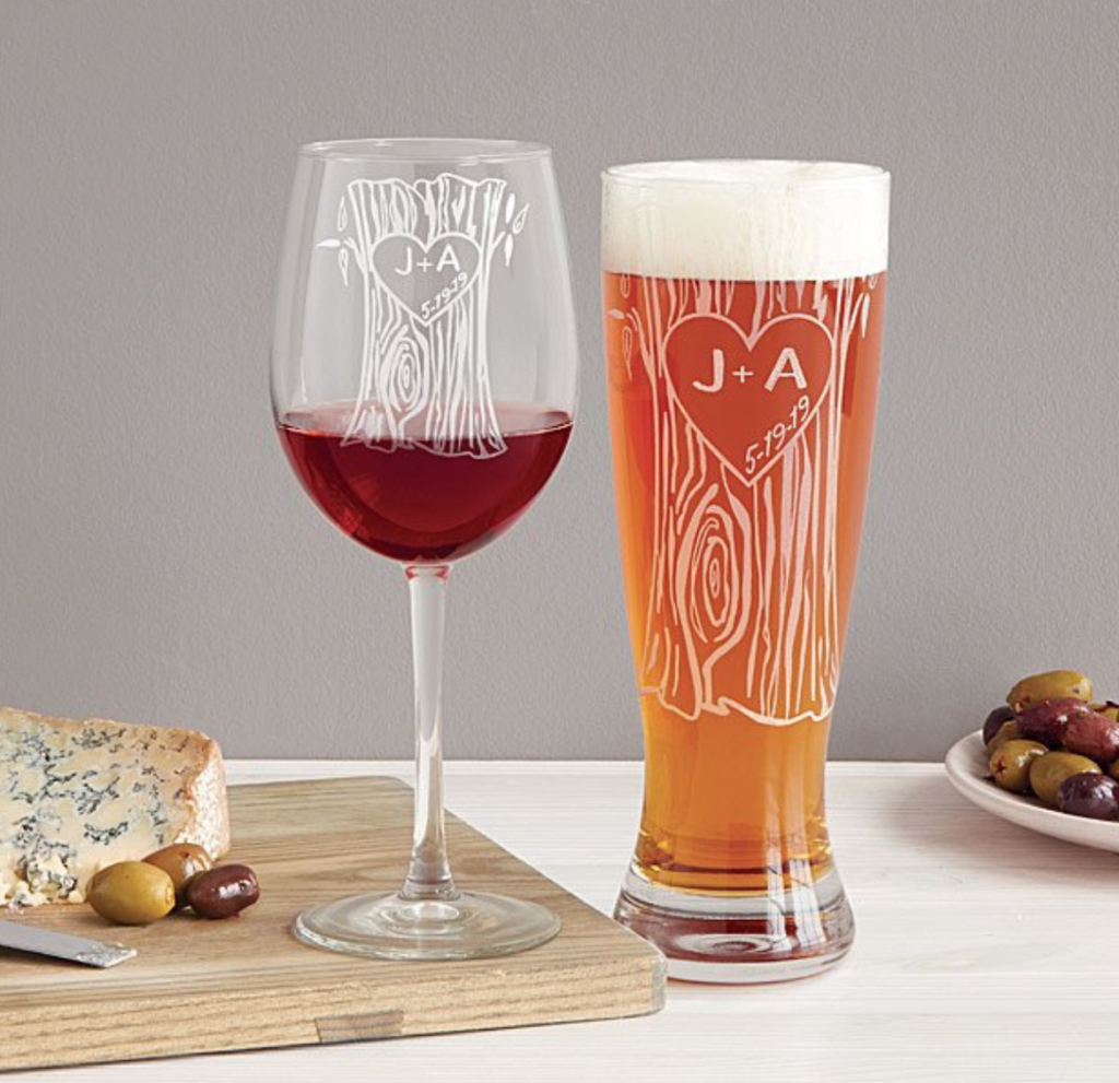 meaningful gifts glassware