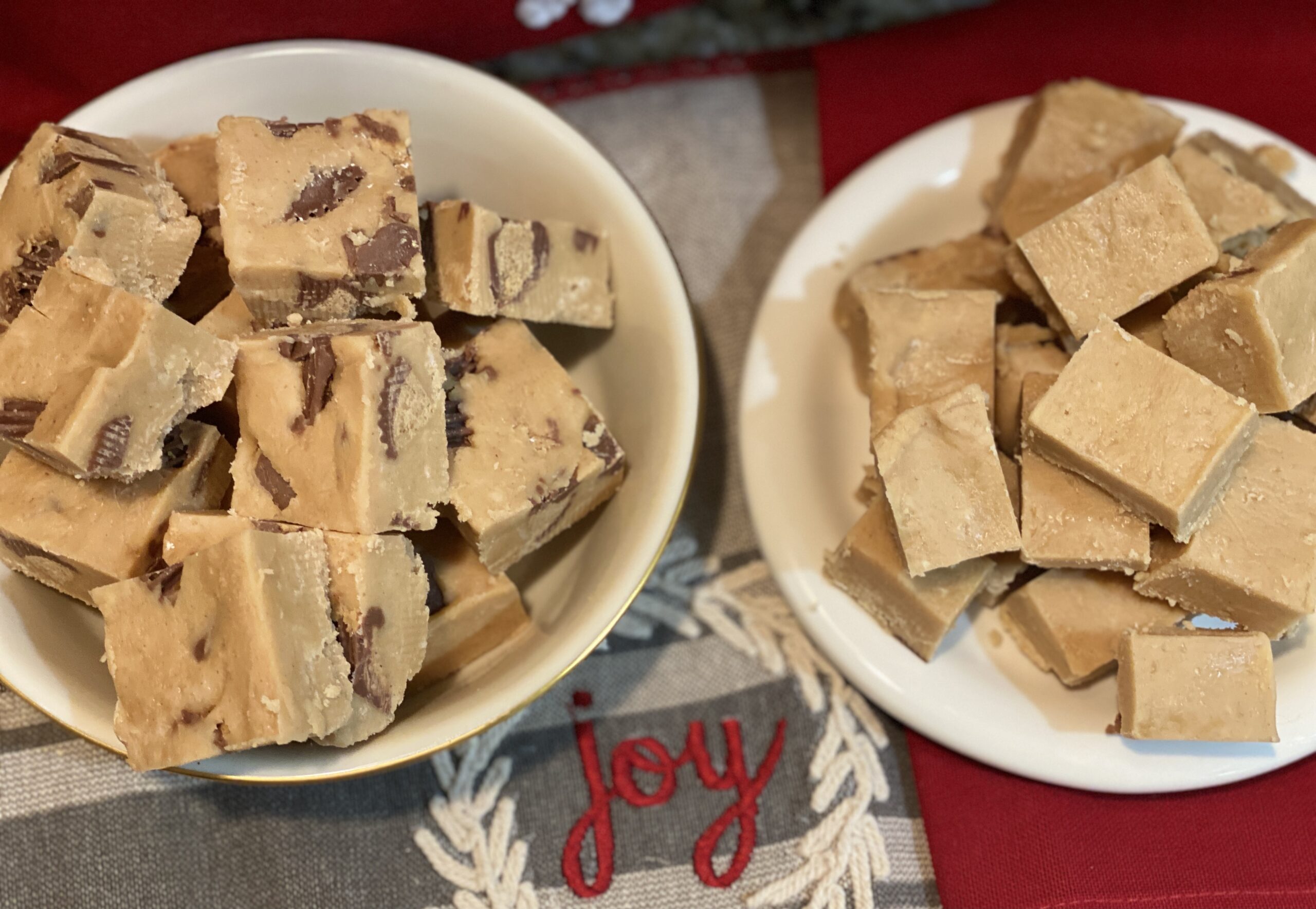 Easy 2 Ingredient Peanut Butter Fudge (with video)