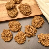 Banana and Peanut Butter Breakfast Cookies
