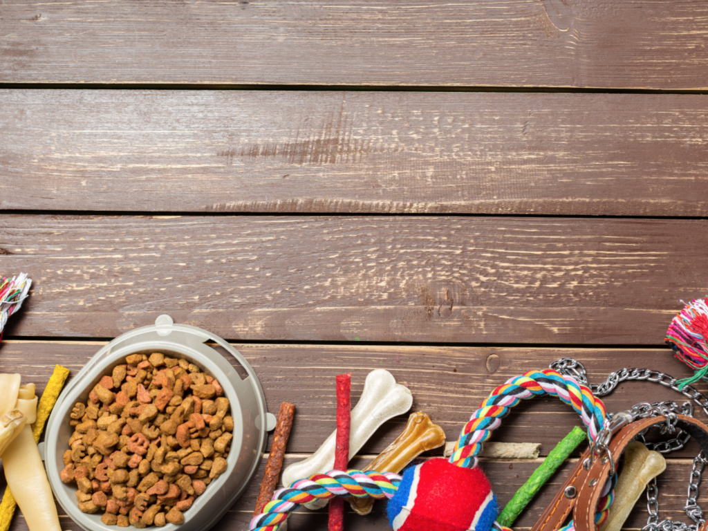 pet toys and supplies header
