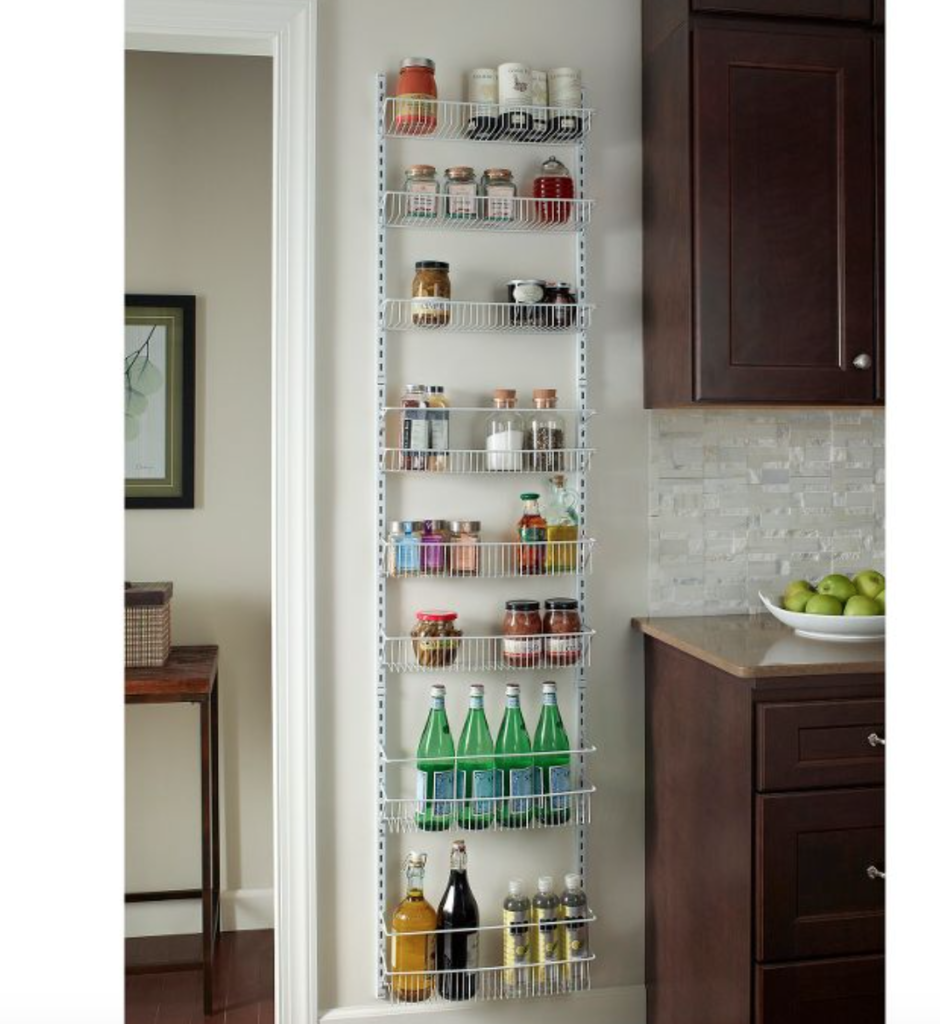 organize your spices pantry rack