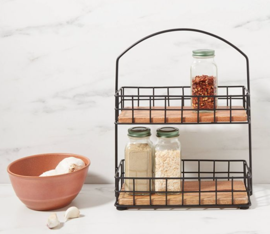 organize your spices tabletop