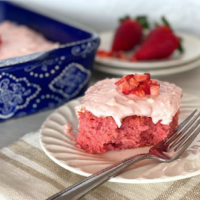 My Favorite Strawberry Cake Recipe For Spring