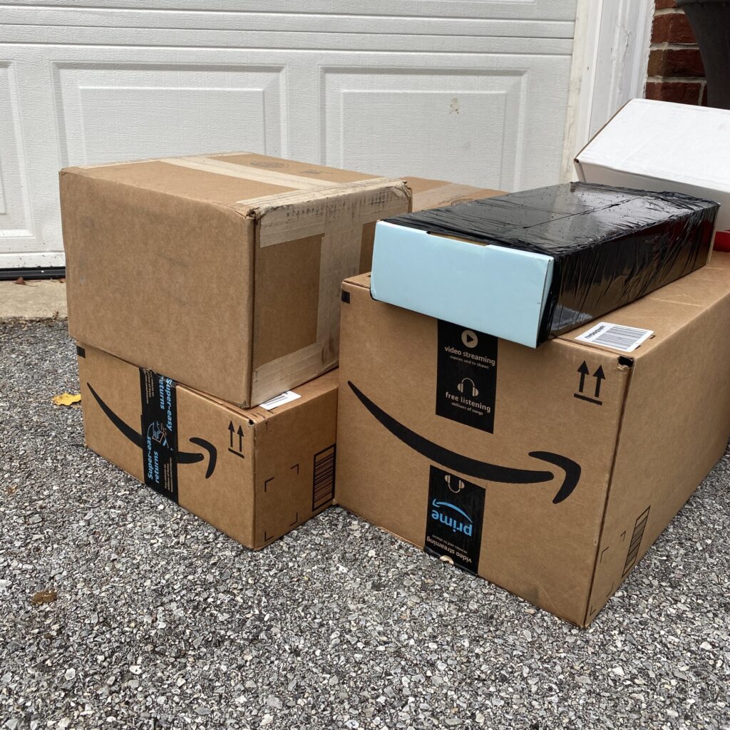 Packages that need to be opened