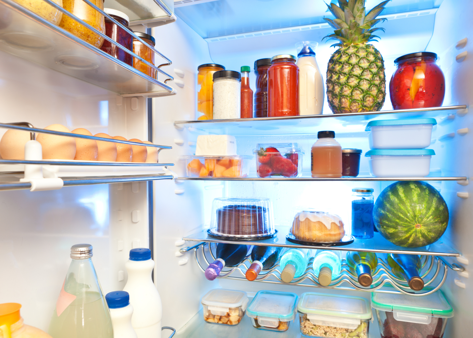 How do I organize the condiments in our fridge with not much door space? :  r/organization