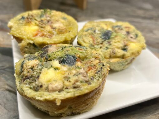 Simple and Healthy Baked Egg Bites - Just Jill