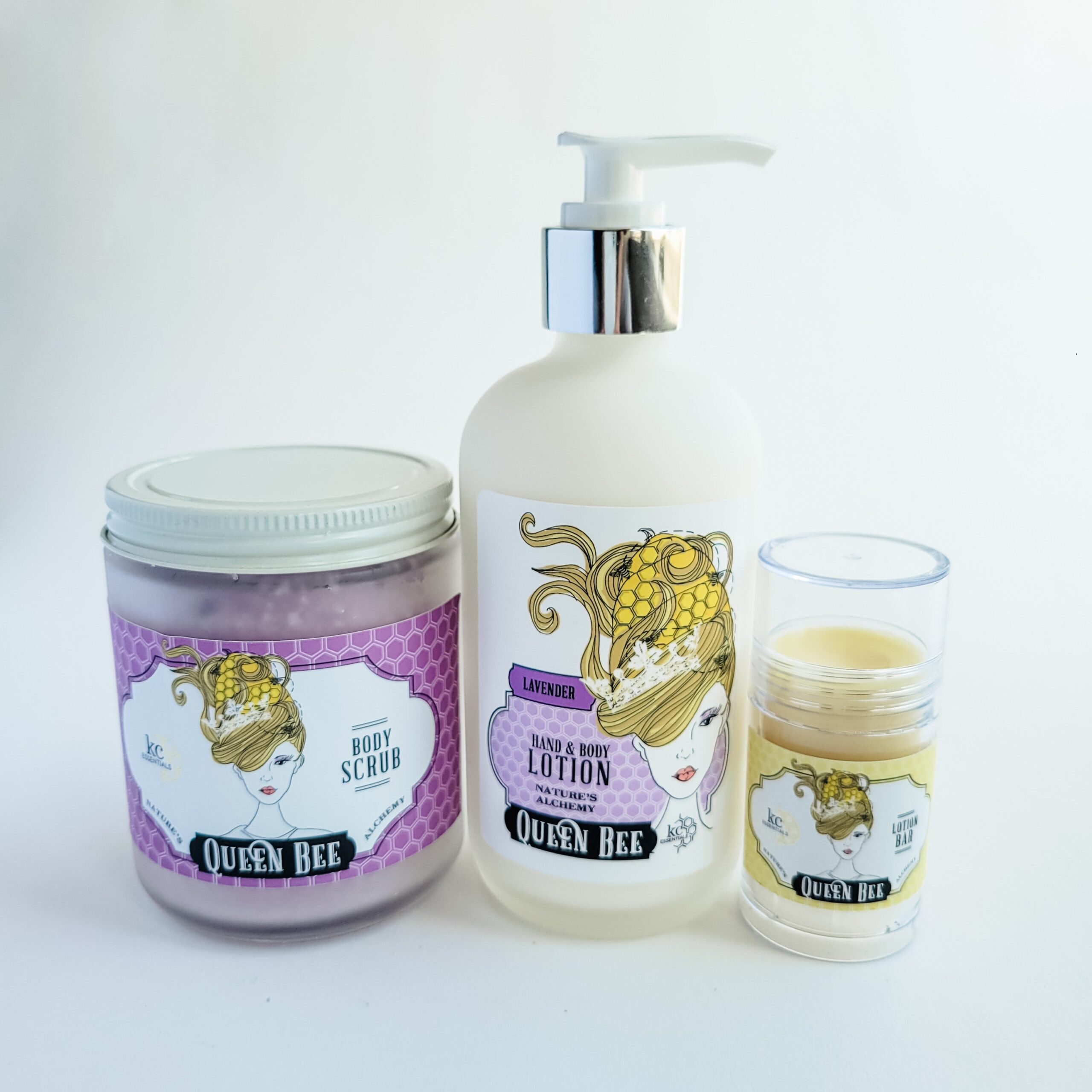 kc Essentials Lavender Bath and Body Gift Set