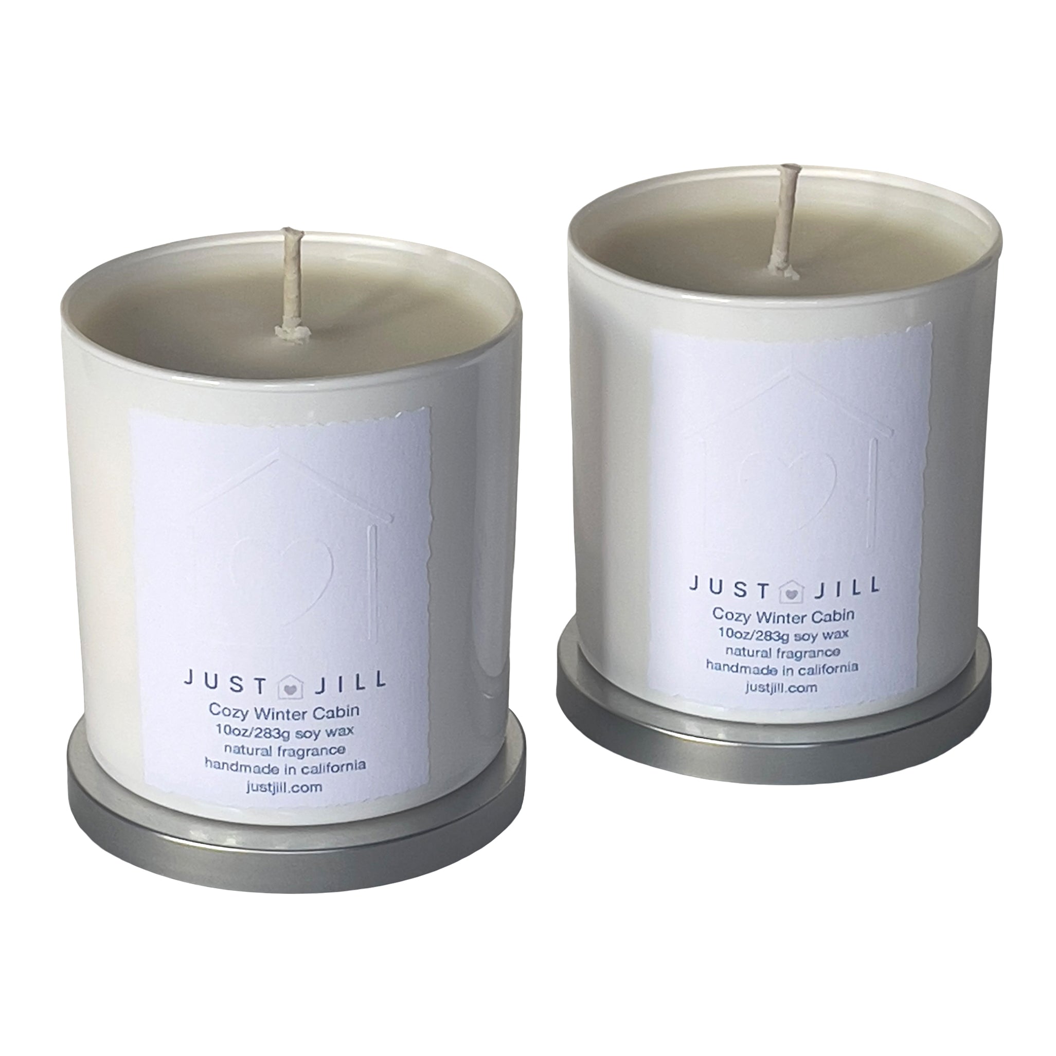 Just Jill Scented Candles Cozy Winter Cabin (2-pack)