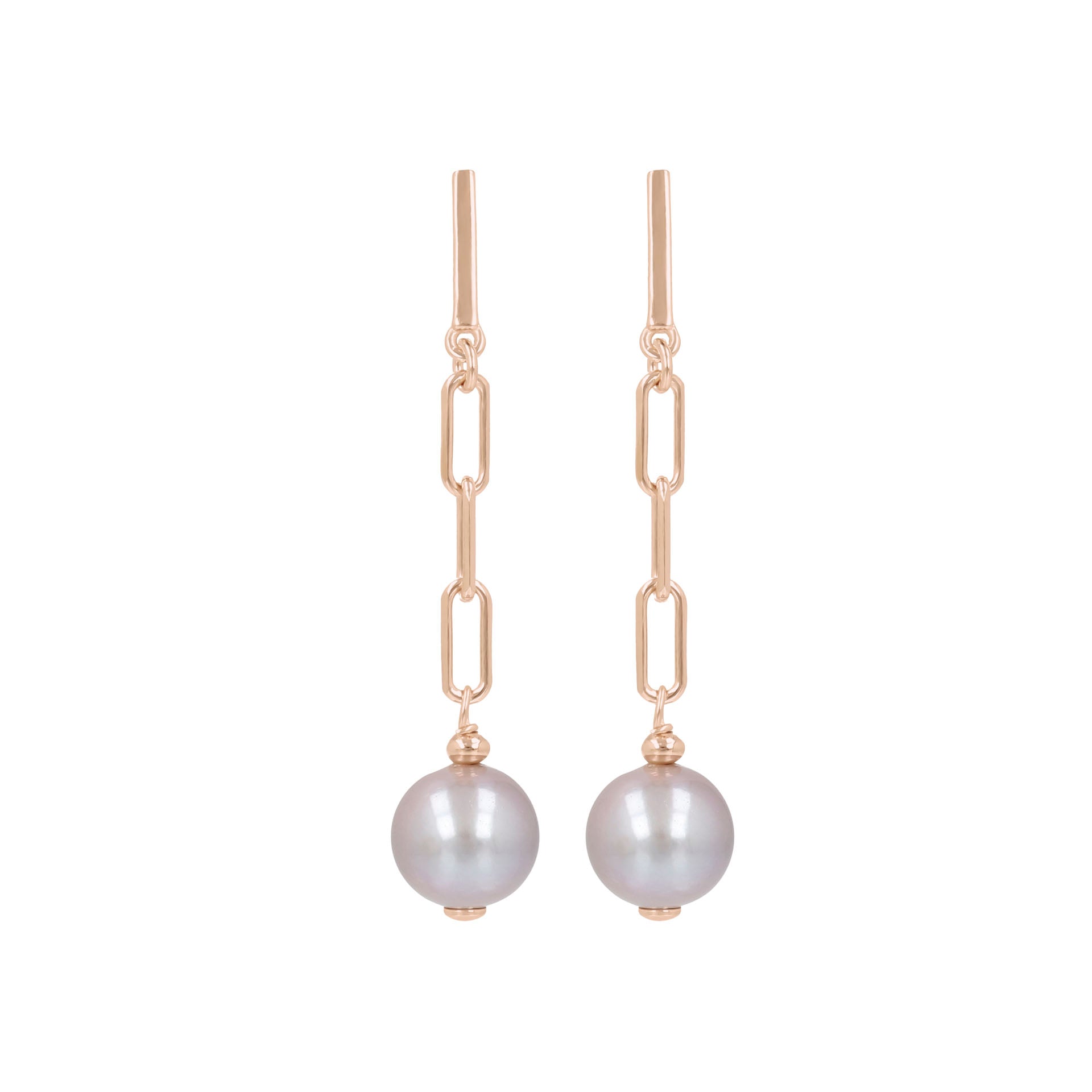 Louis Dell’Olio “Perla Moderna” Ming Cultured Pearl Dangle Earrings