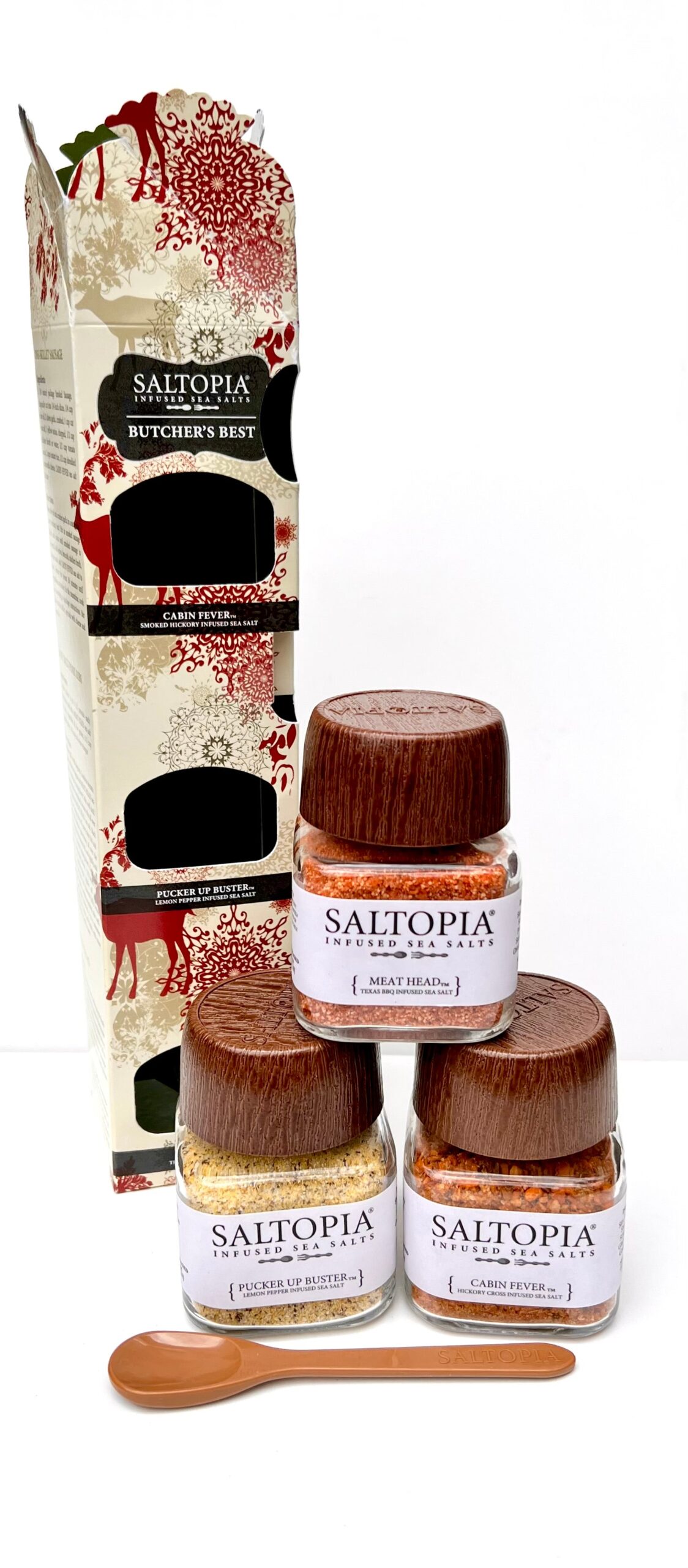 Saltopia Butcher’s Best Infused Sea Salt Set