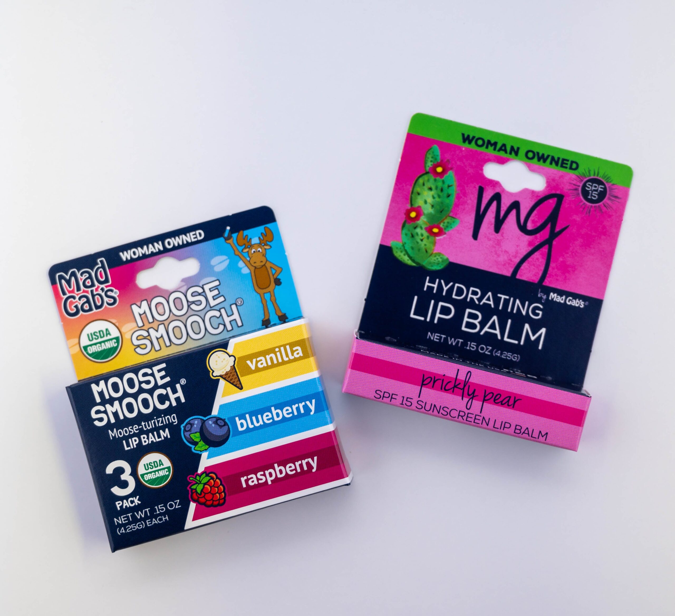 Mad Gab’s Lip Balm Try-Me Variety 4-Pack