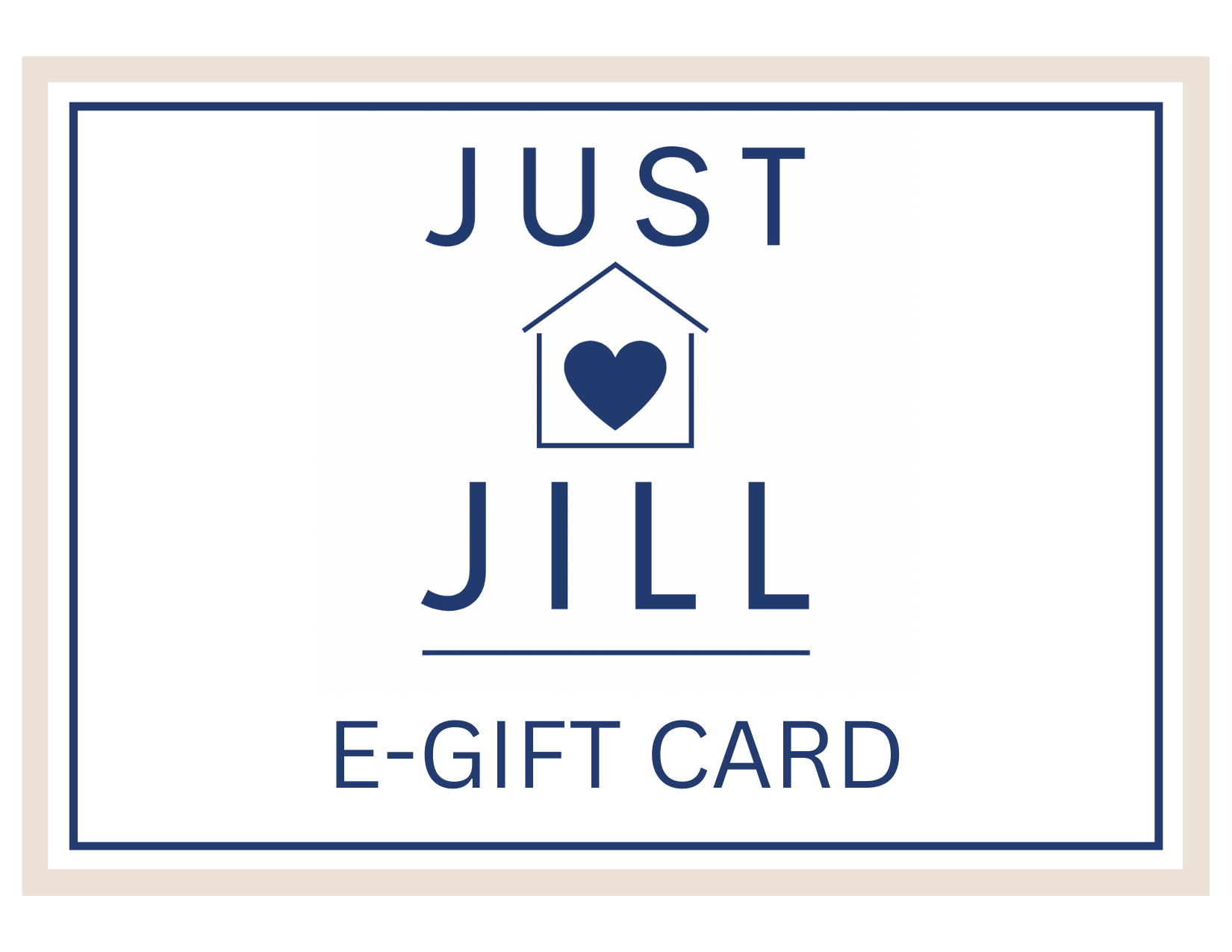 Just Jill Shop E-Gift Card