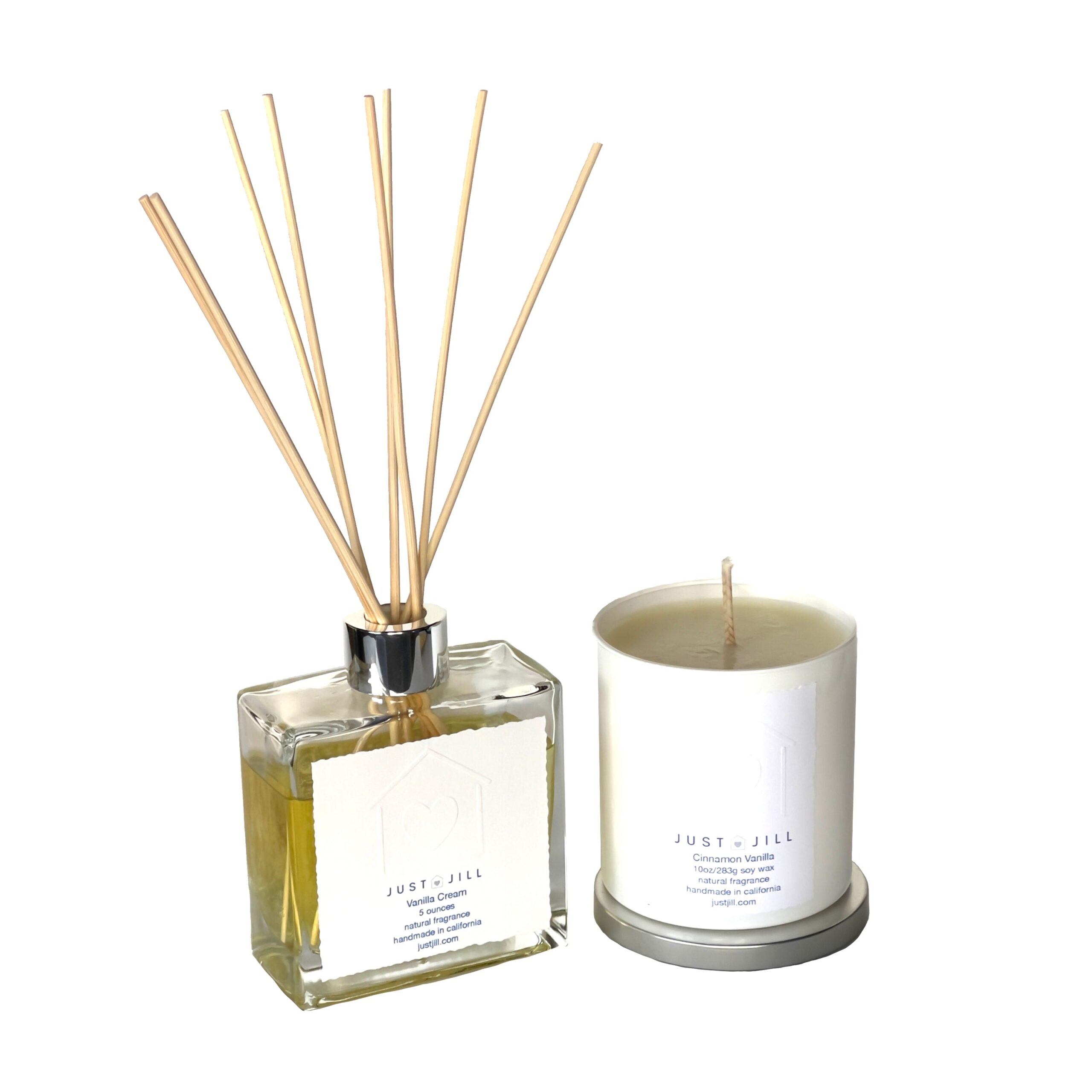Just Jill Candle and Diffuser SetCinnamon Vanilla Just Jill
