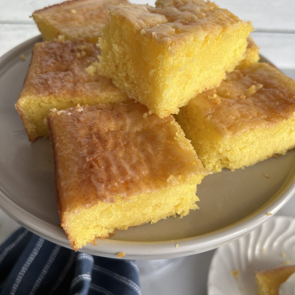 lemon poke cake by Jill Bauer 