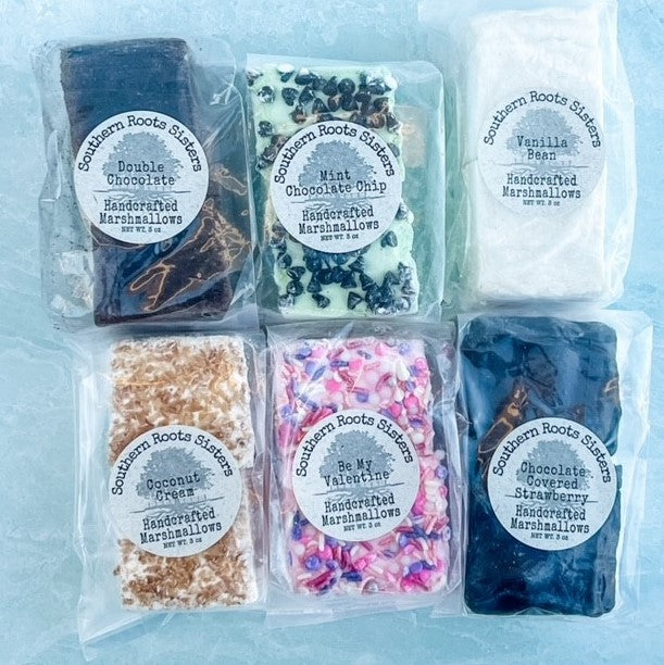 Southern Roots Sisters Gourmet Marshmallows Gift Box Sampler