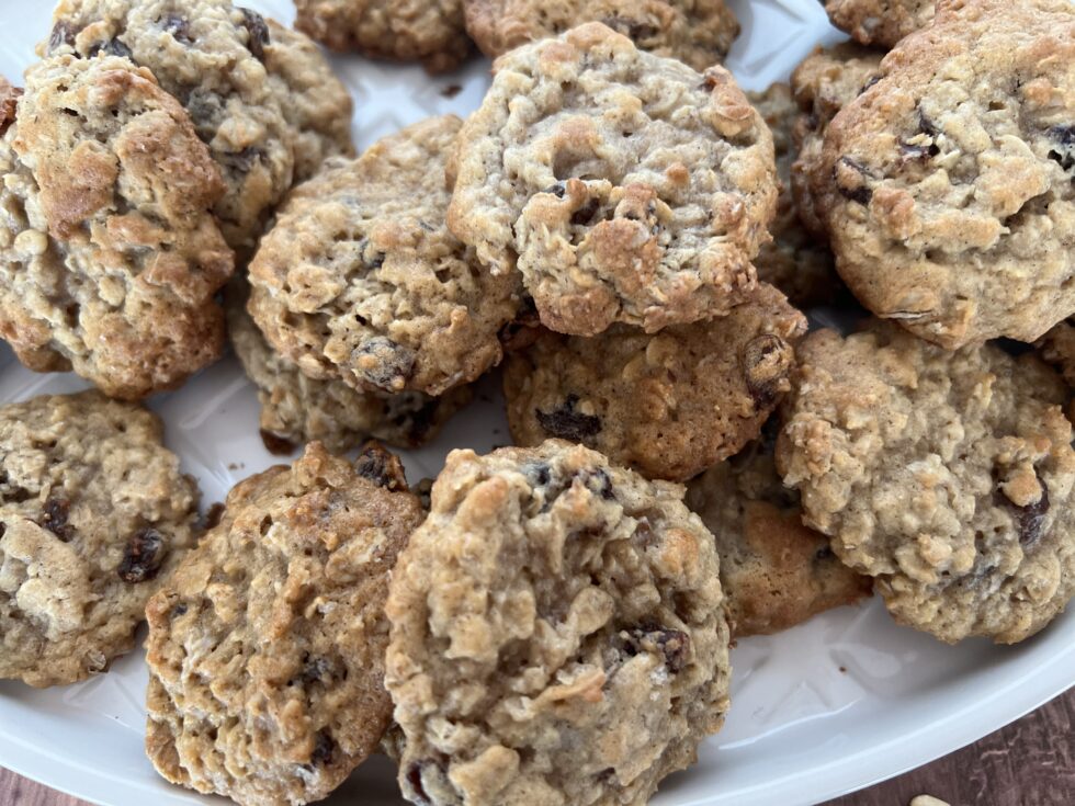 Jill’s Outrageous Oatmeal Raisin Cookies - Just Jill