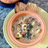Tasty Tuscan Tortellini Soup Recipe
