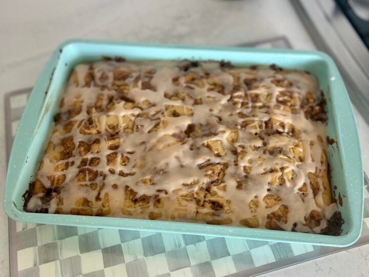 Easy Cinnamon Roll Coffee Cake
