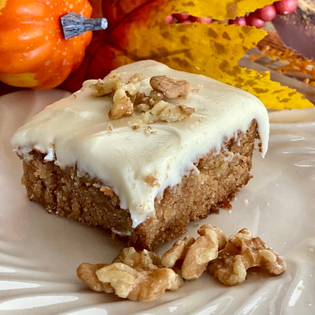 apple cake with cream cheese frosting